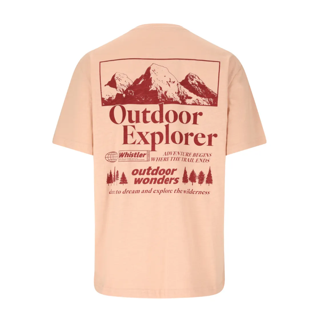 WHISTLER Kunta T-shirt, dame (Rosa Dust) Hot