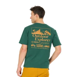 WHISTLER Kunta T-shirt, herre (Trekking Green) Outlet