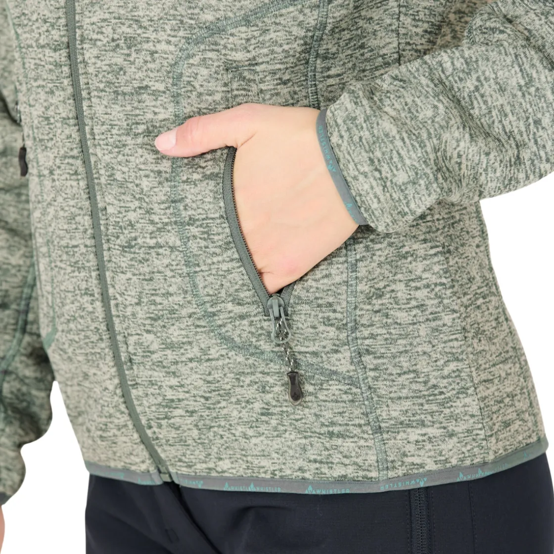 WHISTLER Samani Fleece, dame (Balsam Green) Online