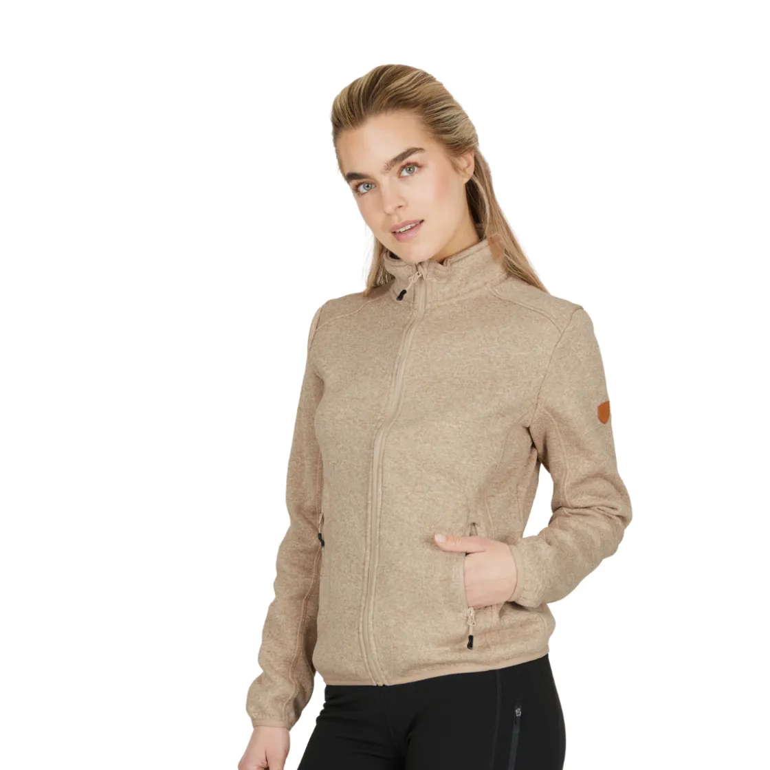 WHISTLER Samani Fleece, dame (Oatmeal) Clearance