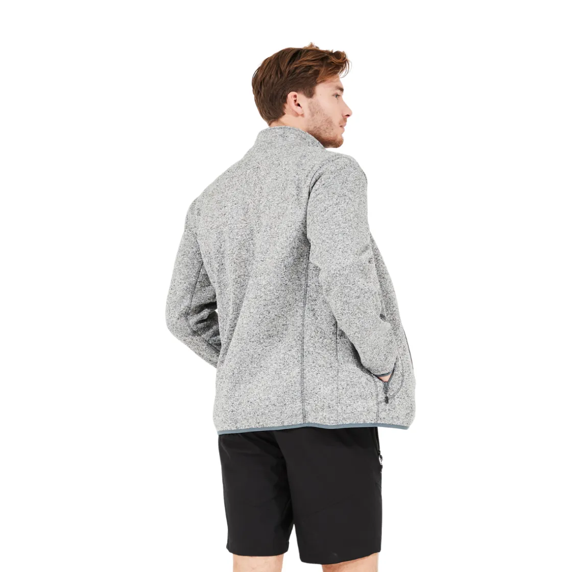 WHISTLER Sampton Fleece, herre (Light Grey) Outlet