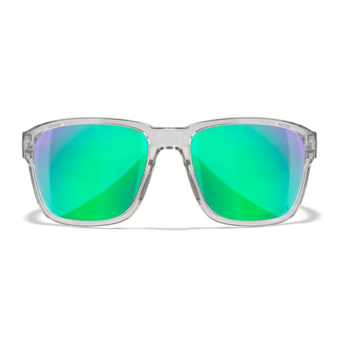 WILEY X Trek, Captivate Polaroid Glas, Transparent Stel, Unisex Hot