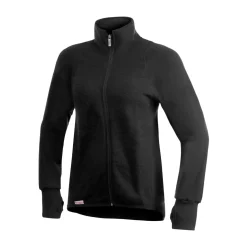 WOOLPOWER Full Zip Jacket 400 uldtrøje, unisex (Black) Online
