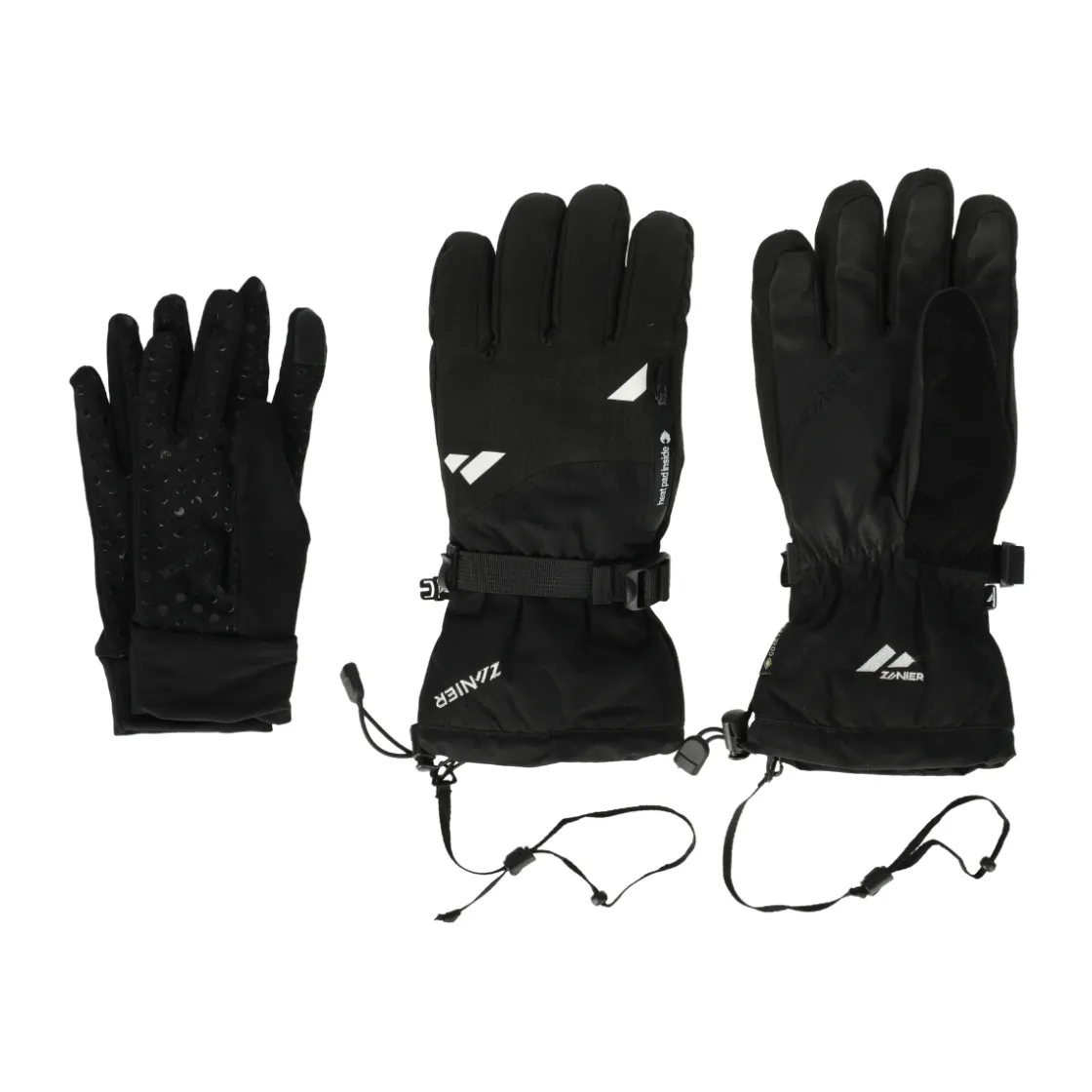 ZANIER Ride GTX Skihandsker (Black) Discount